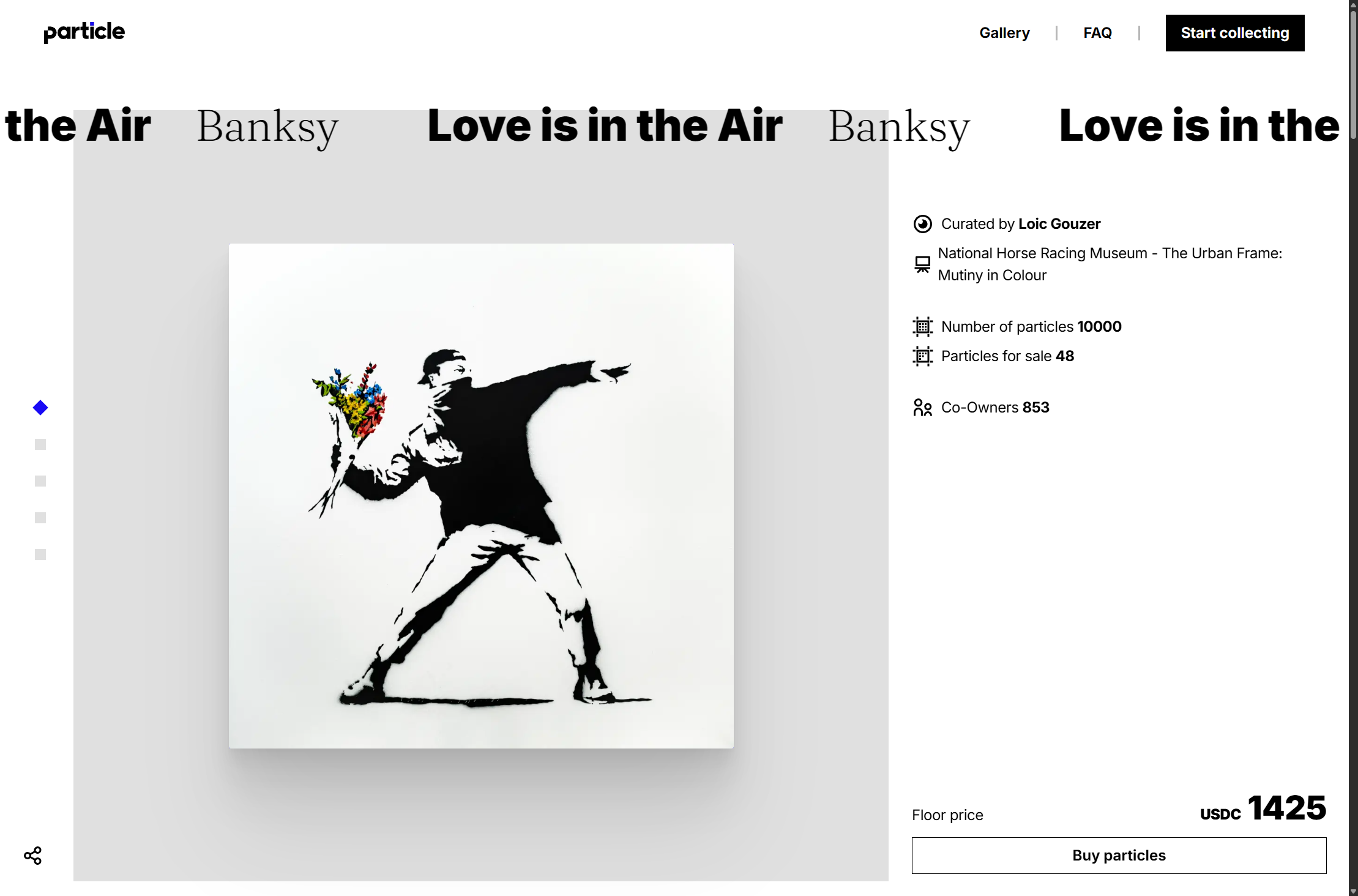 Banksy Particles
